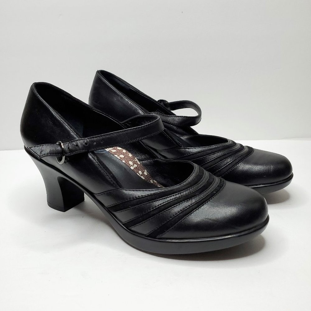 Dansko Becky Nappa Mary Jane Heel size 39